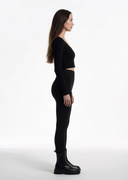 Noir - High Waist Leggings